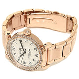 Buy Shop Coach Madison White Dial Rose Gold Steel Strap Watch for Women - 14502398 USA Online