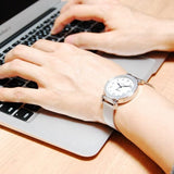 Buy Shop Coach Madison White Dial Silver Mesh Bracelet Watch for Women - 14502651 USA Online