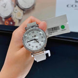 Buy Shop Coach Madison White Dial Silver Mesh Bracelet Watch for Women - 14502651 USA Online