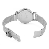 Buy Shop Coach Madison White Dial Silver Mesh Bracelet Watch for Women - 14502651 USA Online