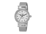 Buy Shop Coach Madison White Dial Silver Mesh Bracelet Watch for Women - 14502651 USA Online