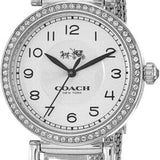 Buy Shop Coach Madison White Dial Silver Mesh Bracelet Watch for Women - 14502651 USA Online