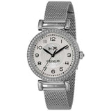 Buy Shop Coach Madison White Dial Silver Mesh Bracelet Watch for Women - 14502651 USA Online