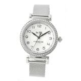 Buy Shop Coach Madison White Dial Silver Mesh Bracelet Watch for Women - 14502651 USA Online