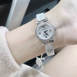 Buy Shop Coach Madison White Dial Silver Steel Strap Watch for Women - 14502201 USA Online