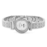 Buy Shop Coach Madison White Dial Silver Steel Strap Watch for Women - 14502201 USA Online