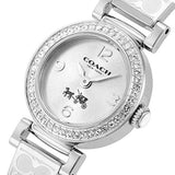 Buy Shop Coach Madison White Dial Silver Steel Strap Watch for Women - 14502201 USA Online