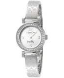 Buy Shop Coach Madison White Dial Silver Steel Strap Watch for Women - 14502201 USA Online