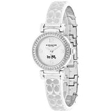 Buy Shop Coach Madison White Dial Silver Steel Strap Watch for Women - 14502201 USA Online