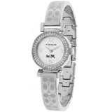 Buy Shop Coach Madison White Dial Silver Steel Strap Watch for Women - 14502201 USA Online