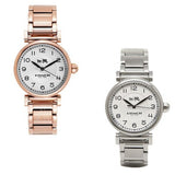 Buy Shop Coach Madison White Dial Silver Steel Strap Watch for Women - 14502394 USA Online
