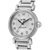 Buy Shop Coach Madison White Dial Silver Steel Strap Watch for Women - 14502394 USA Online