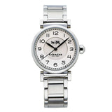 Buy Shop Coach Madison White Dial Silver Steel Strap Watch for Women - 14502394 USA Online