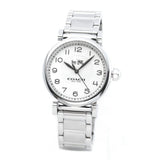 Buy Shop Coach Madison White Dial Silver Steel Strap Watch for Women - 14502394 USA Online