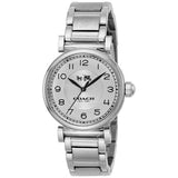 Buy Shop Coach Madison White Dial Silver Steel Strap Watch for Women - 14502394 USA Online