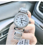 Buy Shop Coach Madison White Dial Silver Steel Strap Watch for Women - 14502396 USA Online