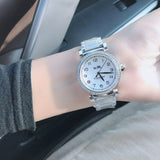 Buy Shop Coach Madison White Dial Silver Steel Strap Watch for Women - 14502396 USA Online
