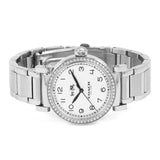 Buy Shop Coach Madison White Dial Silver Steel Strap Watch for Women - 14502396 USA Online