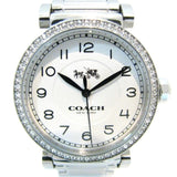 Buy Shop Coach Madison White Dial Silver Steel Strap Watch for Women - 14502396 USA Online