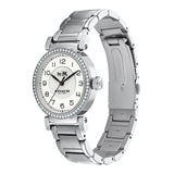 Buy Shop Coach Madison White Dial Silver Steel Strap Watch for Women - 14502396 USA Online