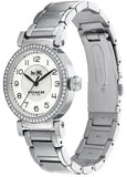 Buy Shop Coach Madison White Dial Silver Steel Strap Watch for Women - 14502396 USA Online