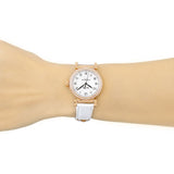 Buy Shop Coach Madison White Dial White Leather Strap Watch for Women - 14502401 USA Online
