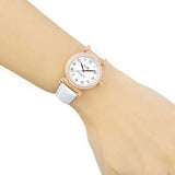 Buy Shop Coach Madison White Dial White Leather Strap Watch for Women - 14502401 USA Online