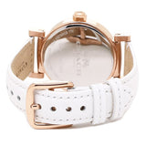 Buy Shop Coach Madison White Dial White Leather Strap Watch for Women - 14502401 USA Online