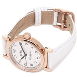 Buy Shop Coach Madison White Dial White Leather Strap Watch for Women - 14502408 USA Online