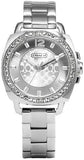 Buy Shop Coach Mini Boyfriend Diamonds Silver Dial Silver Steel Strap Watch for Women - 14501699 USA Online