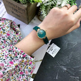 Buy Shop Coach Park Analog Green Dial Green Leather Strap Watch for Women - 14503534 USA Online