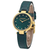 Buy Shop Coach Park Analog Green Dial Green Leather Strap Watch for Women - 14503534 USA Online