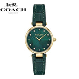 Buy Shop Coach Park Analog Green Dial Green Leather Strap Watch for Women - 14503534 USA Online