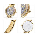 Buy Shop Coach Park Blue Dial Gold Steel Strap Watch for Women - 14503225 USA Online