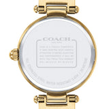 Buy Shop Coach Park Blue Dial Gold Steel Strap Watch for Women - 14503225 USA Online