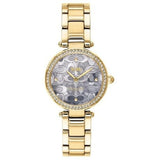 Buy Shop Coach Park Blue Dial Gold Steel Strap Watch for Women - 14503225 USA Online