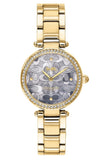 Buy Shop Coach Park Blue Dial Gold Steel Strap Watch for Women - 14503225 USA Online