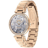 Buy Shop Coach Park Crystal Dial Rose Gold Steel Strap Watch for Women - 14503226 USA Online