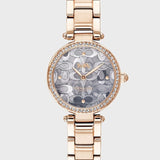 Buy Shop Coach Park Crystal Dial Rose Gold Steel Strap Watch for Women - 14503226 USA Online