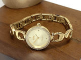 Buy Shop Coach Park Diamonds Gold Dial Gold Steel Strap Watch for Women - 14503171 USA Online