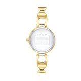 Buy Shop Coach Park Diamonds Gold Dial Gold Steel Strap Watch for Women - 14503171 USA Online
