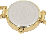 Buy Shop Coach Park Diamonds Gold Dial Gold Steel Strap Watch for Women - 14503171 USA Online
