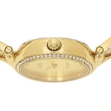 Buy Shop Coach Park Diamonds Gold Dial Gold Steel Strap Watch for Women - 14503171 USA Online