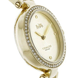 Buy Shop Coach Park Diamonds Gold Dial Gold Steel Strap Watch for Women - 14503171 USA Online