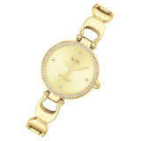 Buy Shop Coach Park Diamonds Gold Dial Gold Steel Strap Watch for Women - 14503171 USA Online