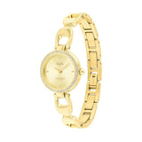 Buy Shop Coach Park Diamonds Gold Dial Gold Steel Strap Watch for Women - 14503171 USA Online