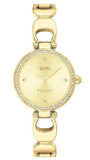 Buy Shop Coach Park Diamonds Gold Dial Gold Steel Strap Watch for Women - 14503171 USA Online
