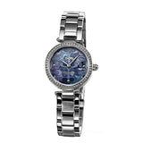 Buy Shop Coach Park Mother of Pearl Blue Dial Silver Steel Strap Watch for Women - 14503224 USA Online