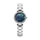 Buy Shop Coach Park Mother of Pearl Blue Dial Silver Steel Strap Watch for Women - 14503224 USA Online