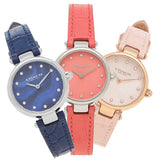 Buy Shop Coach Park Navy Blue Dial Navy Blue Leather Strap Watch for Women - 14503535 USA Online